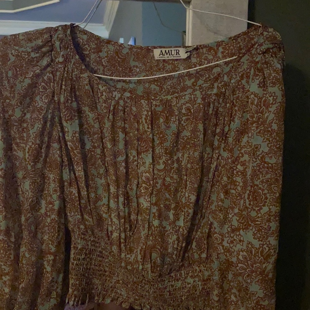 AMUR silk top